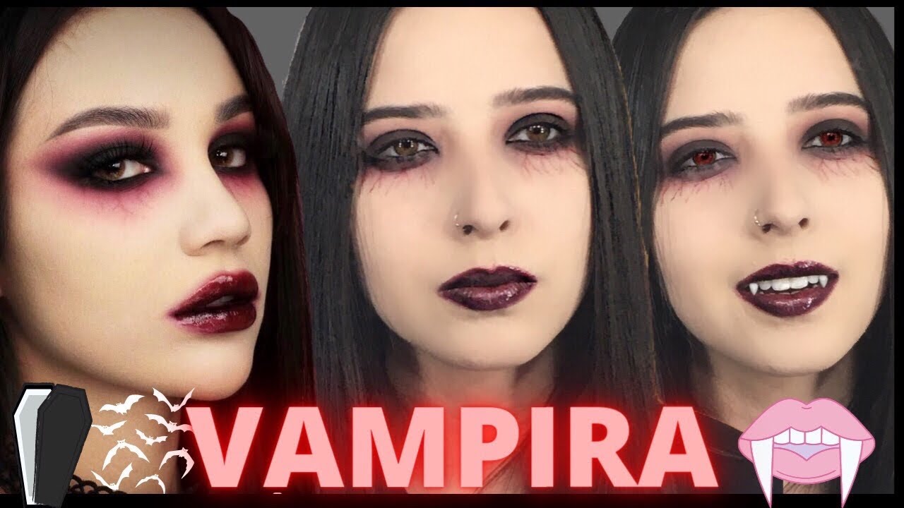 ESPECIAL HALLOWEEN - MAQUIAGEM DE VAMPIRA!!👻🧛‍♀️
