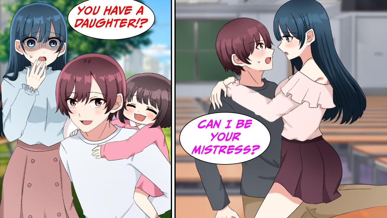 [Manga Dub] The girl at school thinks I'm married, and wants to have an affair with me...!? [RomCom]