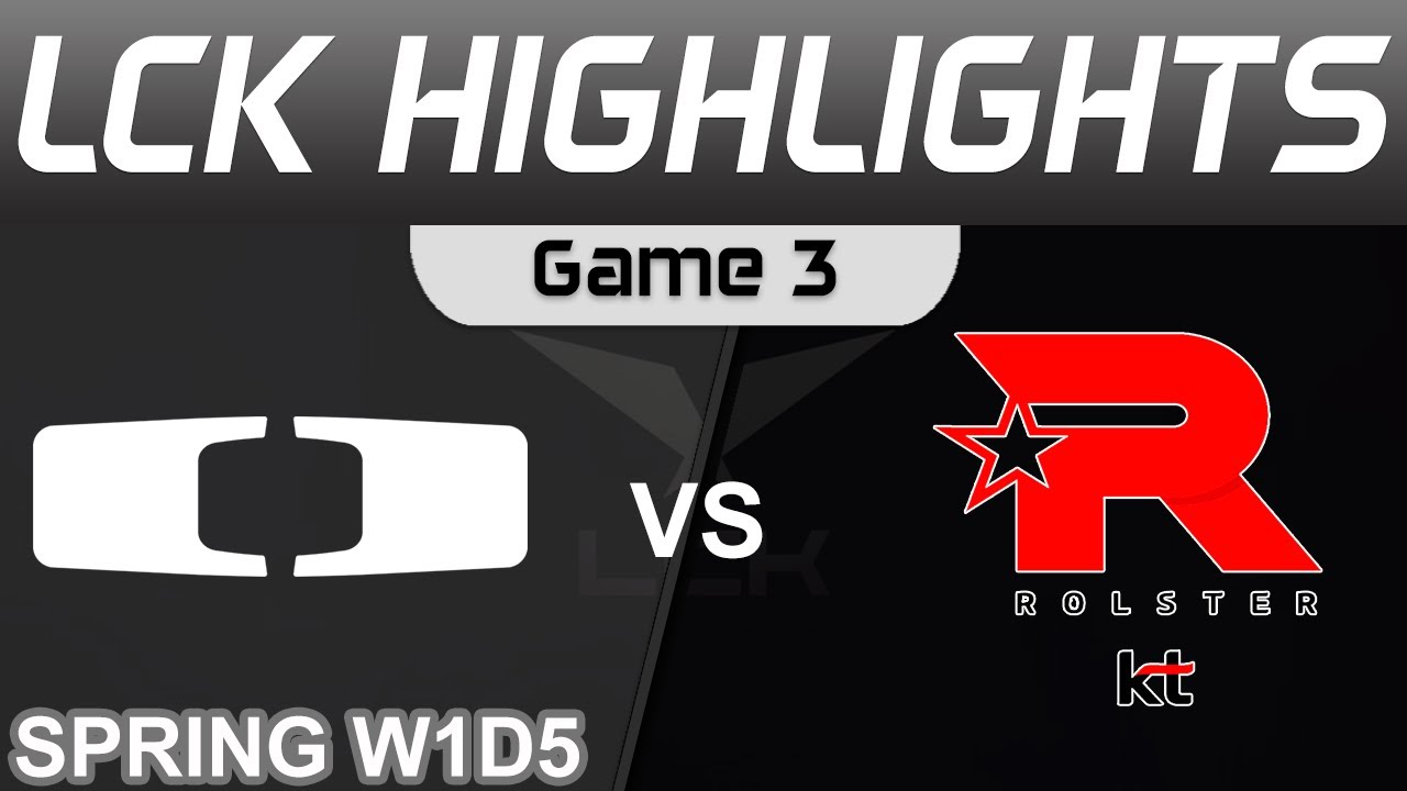 DK vs KT Highlights Game 3 LCK Spring Season 2024 Dplus KIA vs KT Rolster by Onivia