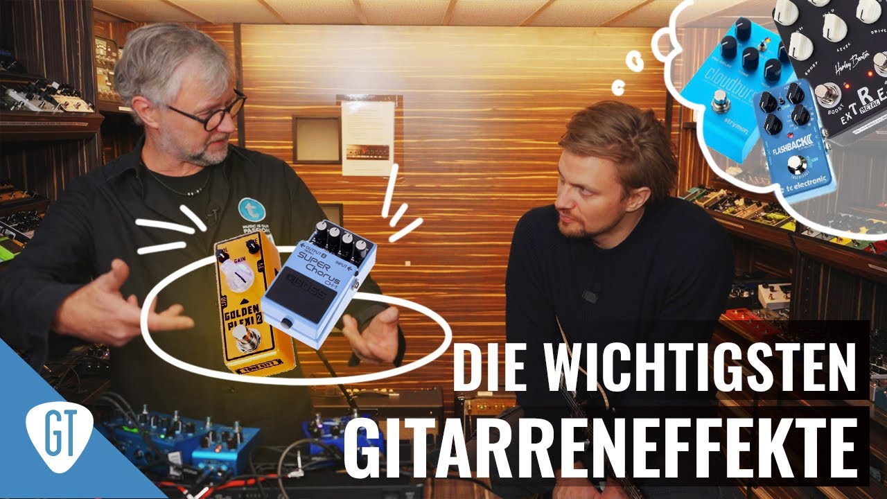 Die wichtigsten Gitarren Effekte | Till zu Gast bei Thomann