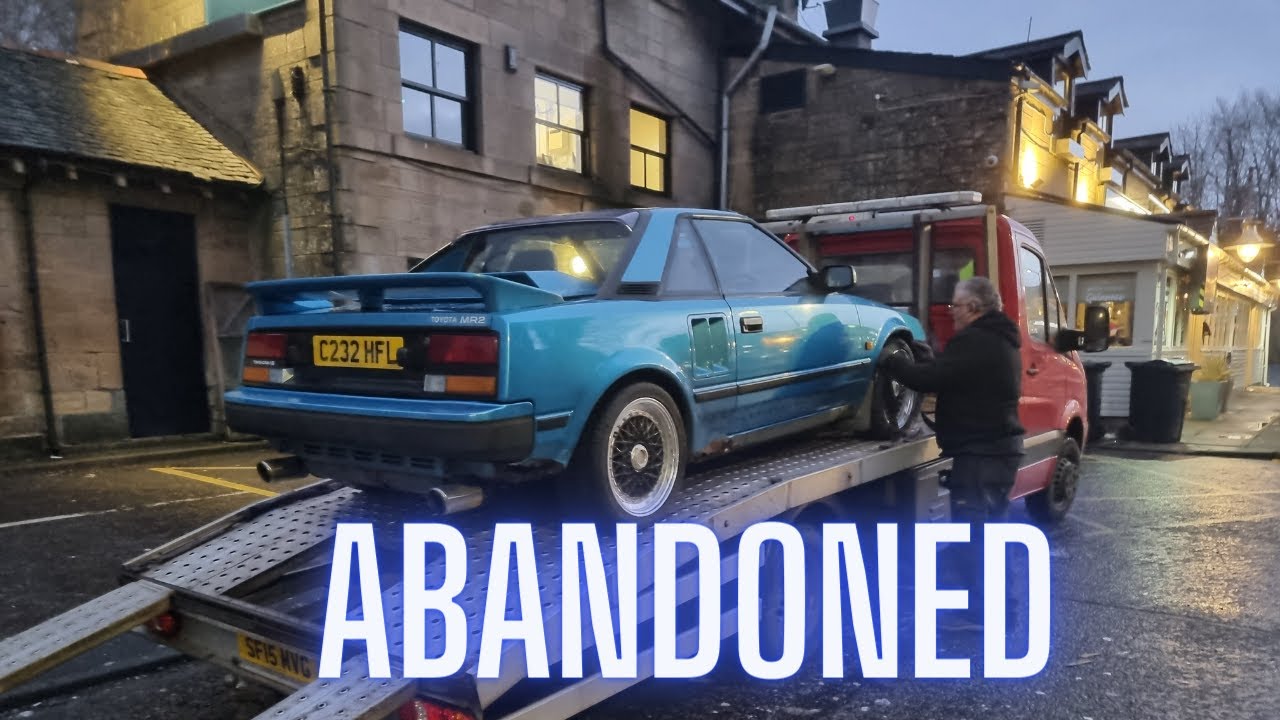 Abandoned V6 Swapped Mk1 MR2 (2gr-fe)