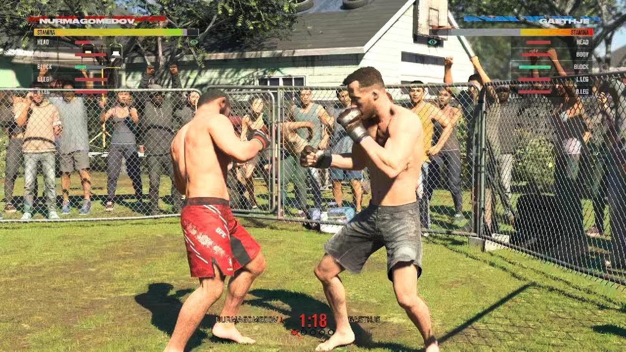 UFC 5 Gameplay