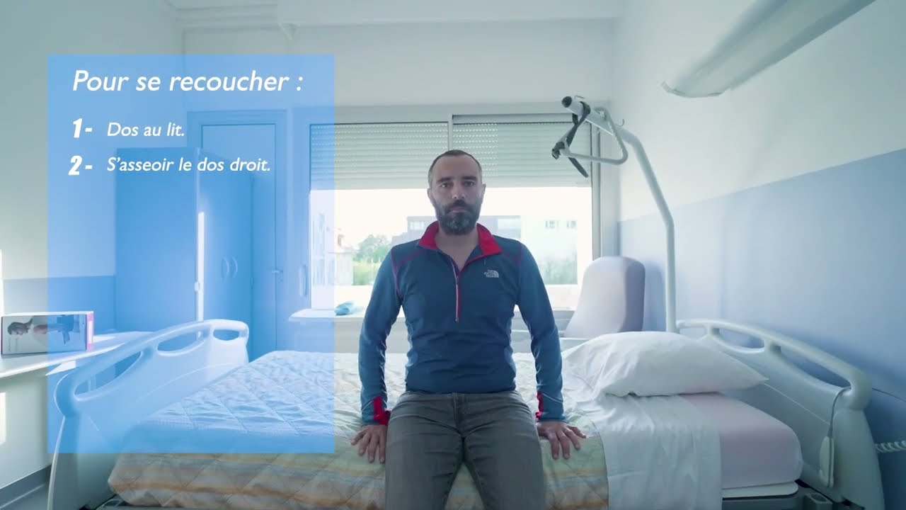 3. Se lever du lit et se recoucher / RAAC à la Clinique Charcot