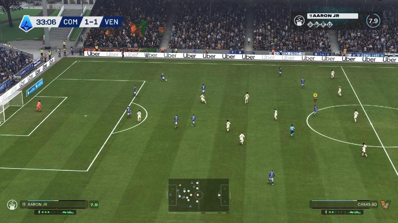 We beat Cremonese in the Derby del Lago di Como