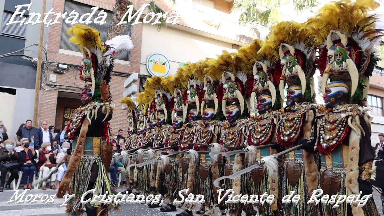 Entrada Mora. Moros y Cristianos, San Vicente de Respeig 2022.