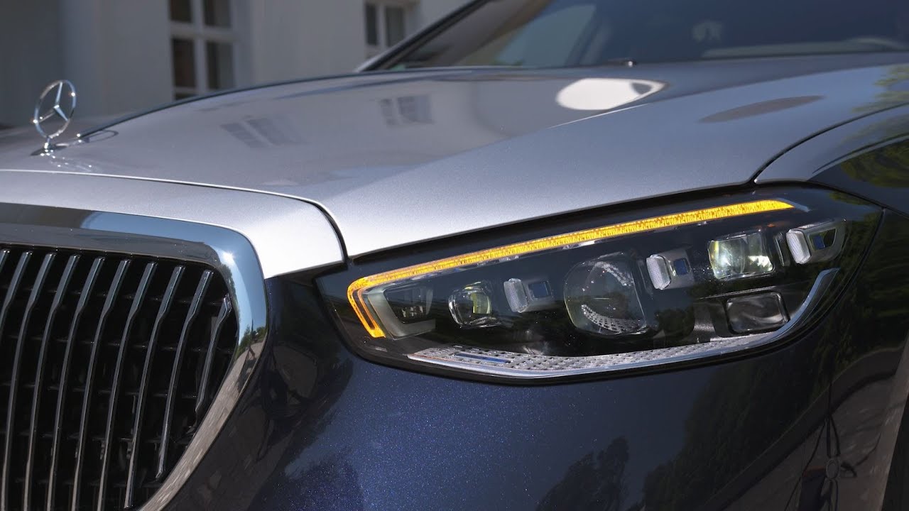 2021 Mercedes-Maybach S-Class DIGITAL LIGHTS and Interior Ambient Lights