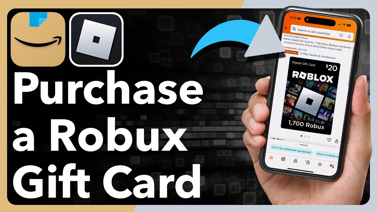 How To Buy A Robux Gift Card On Amazon