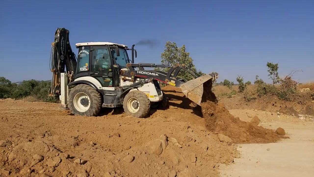 Supra Deviriyor Hidromek 102B Bekoloder || HMK Backhoe Loader Tractor Digger Kepçe