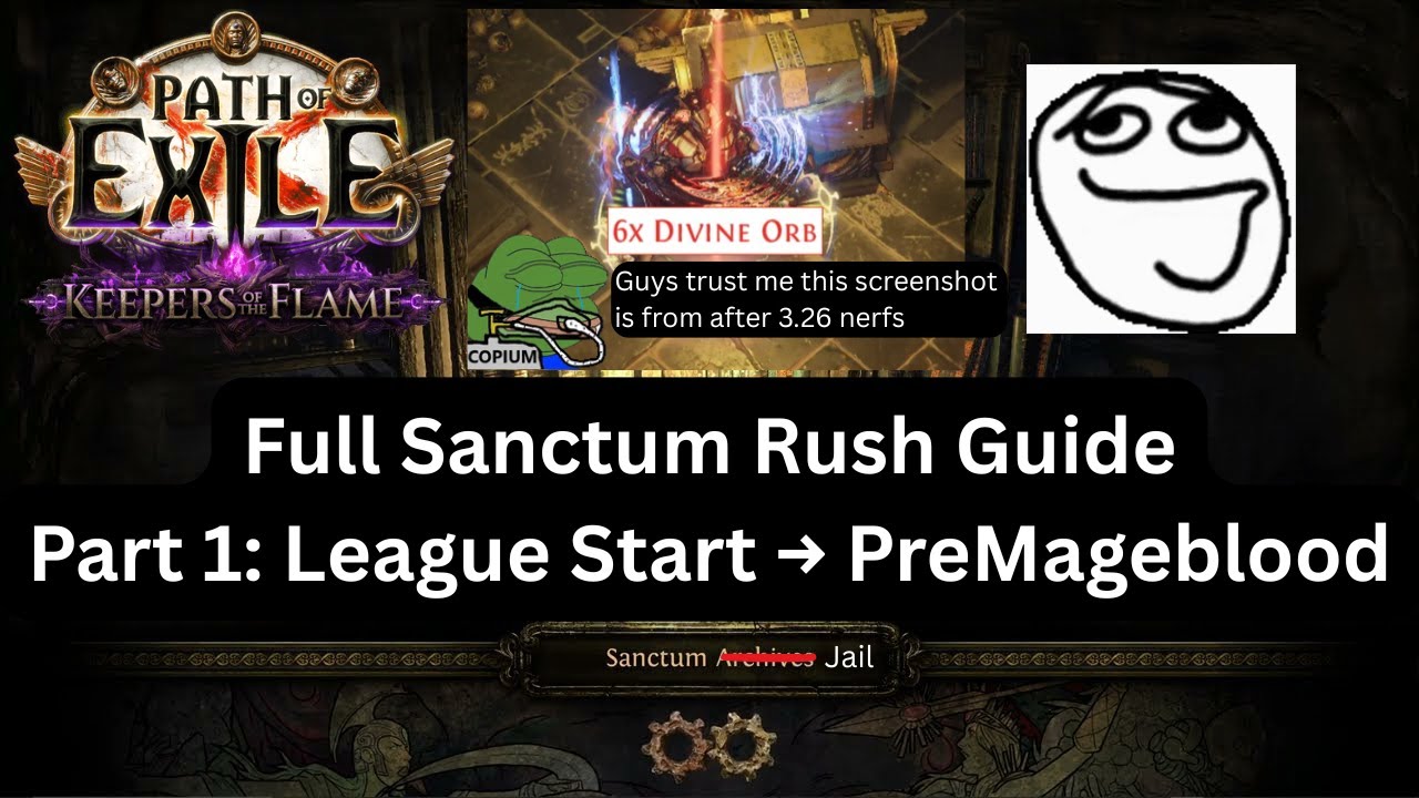 [POE1: 3.27] Часть 1: Полный гайд по прогрессии через Sanctum &mdash; Инквизитор с Penance Brand of Dis...