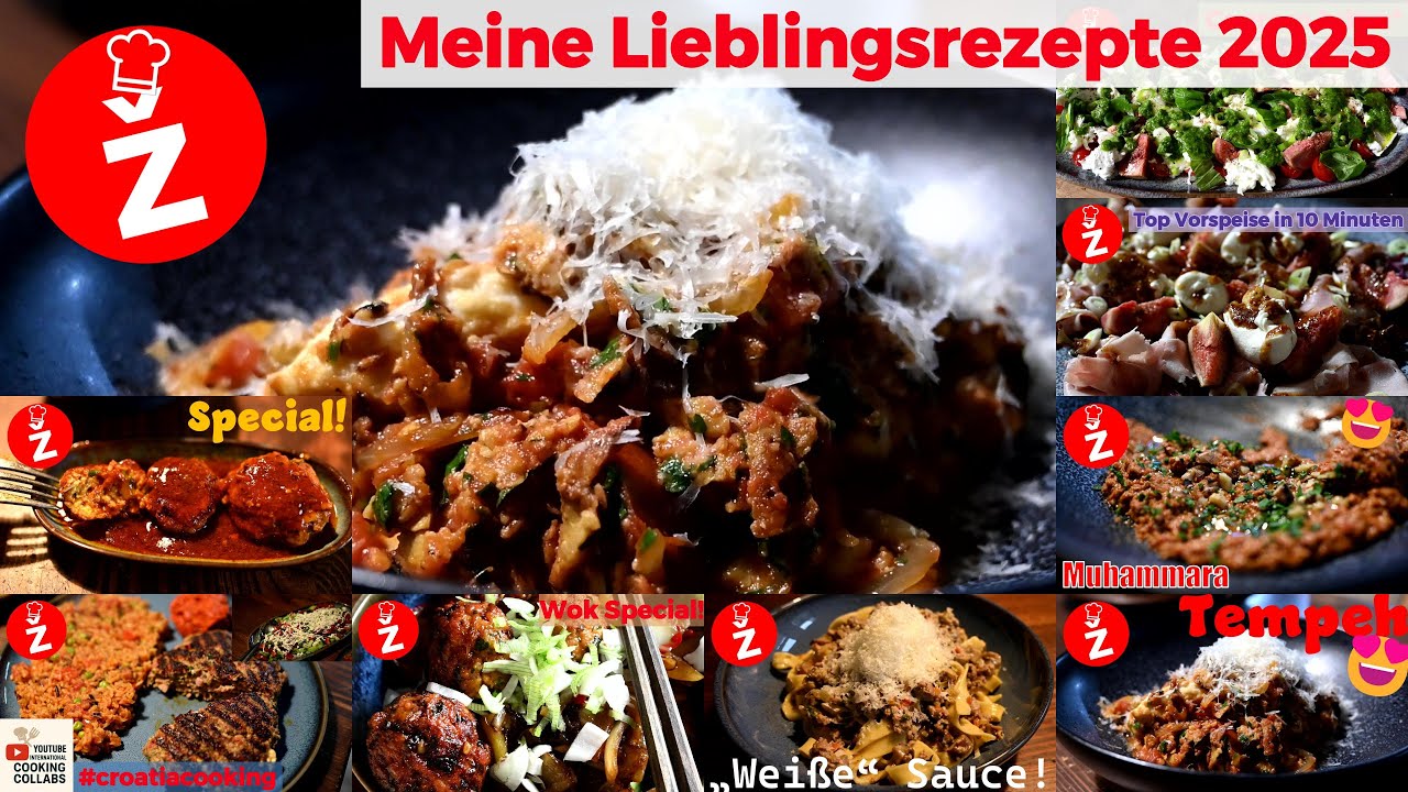 Meine Lieblingsrezepte aus 2025 - mit Sicherheit neue Anregungen für dich!