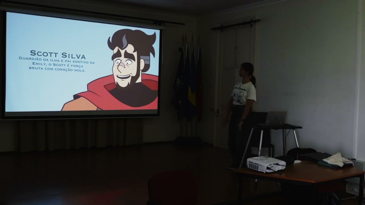 PAP da aluna Alexandra Esteireiro do curso profissional de técnico de animação 2D/3D