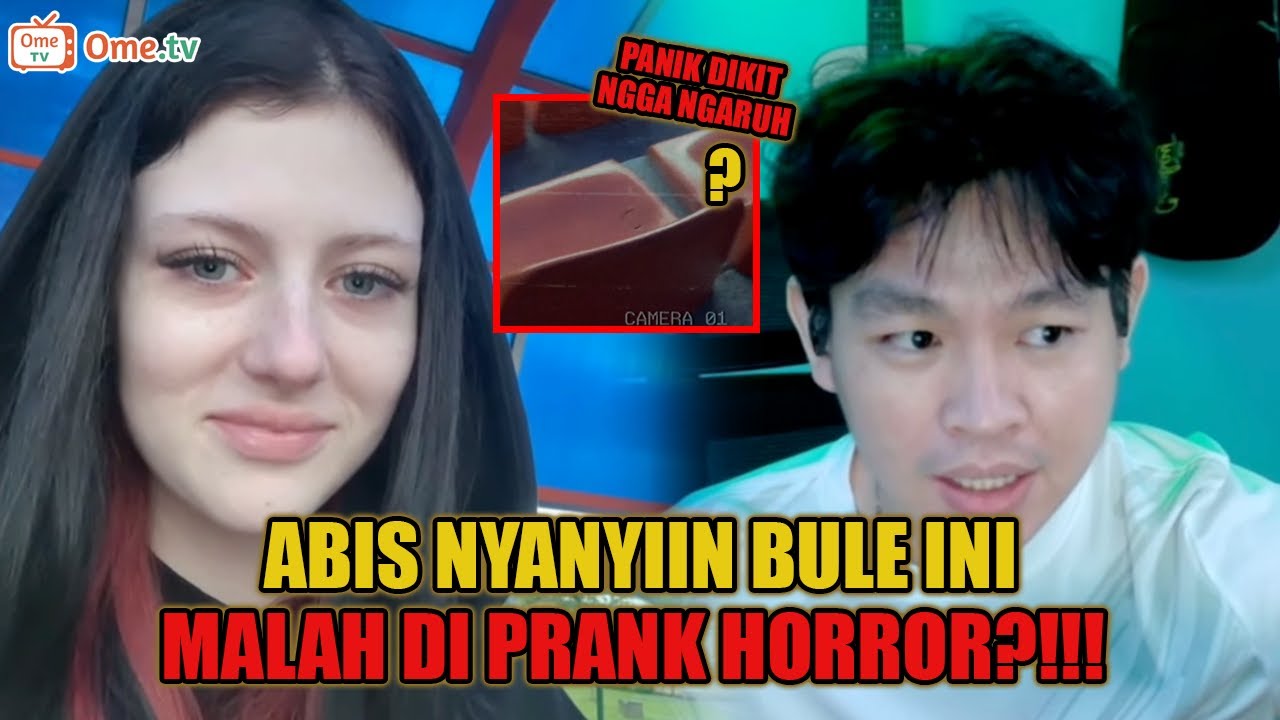 ABIS DINYANYIIN, CEWEK BULE INI MALAH NGEPRANK?!!! - OmeTV