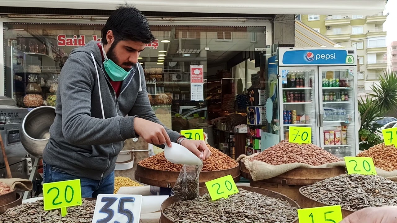 جولة بشارع المزتلي مرسين التركية