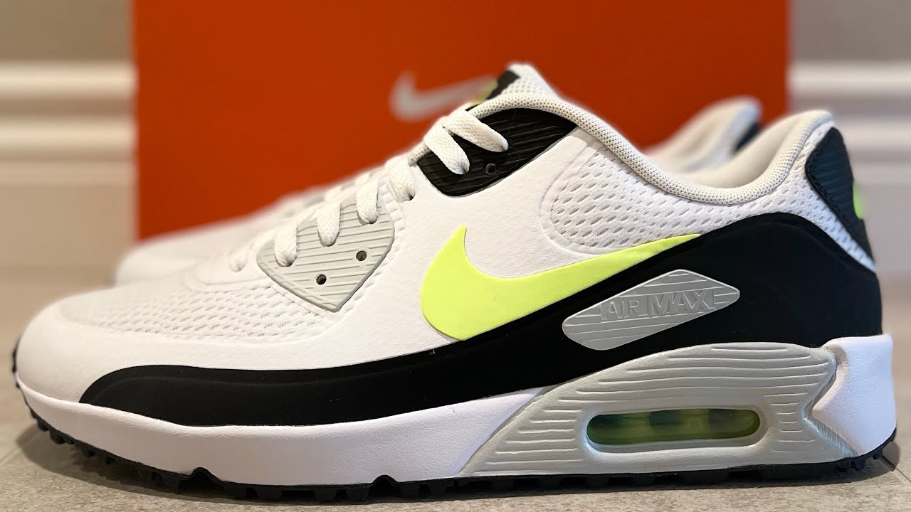NIKE AIR MAX 90 (White * Hot Lime)