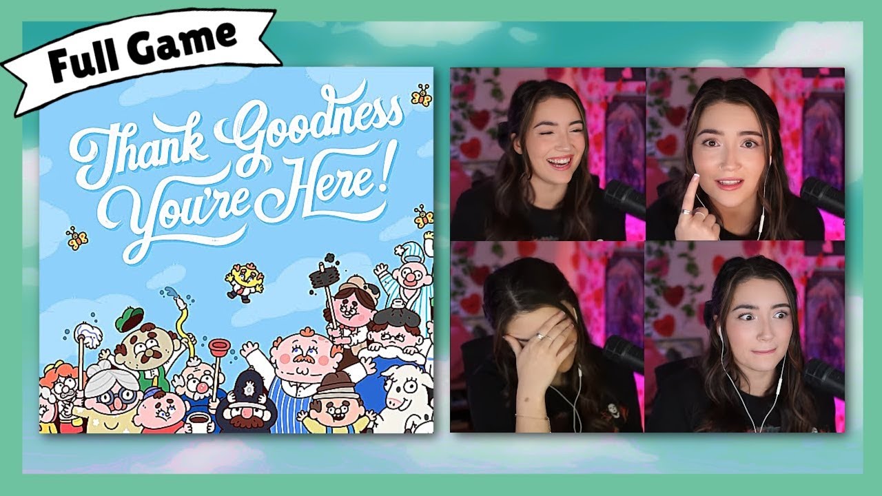 The Most Unhinged Game I've Ever Played! - Thank Goodness You're Here | Skyytea