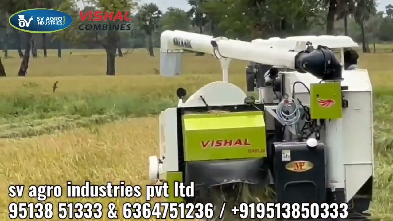 new Vishal Garuda harvesters sv agro industries pvt ltd