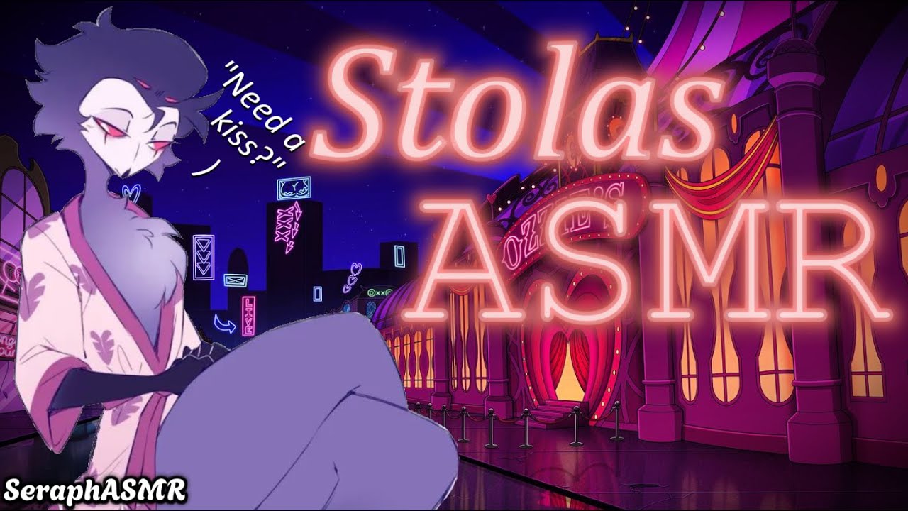 {Stolas ASMR} Prince Stolas relaxes and kisses you to sleep :3 [Soft-Spoken][Kissing sounds}