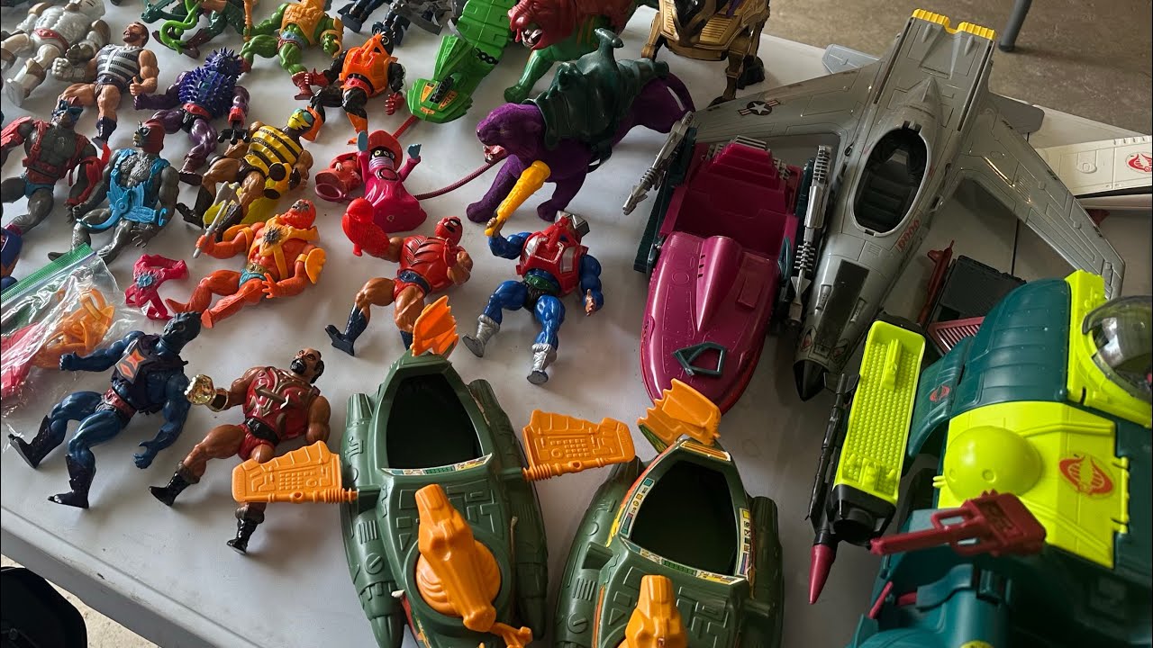 Vintage toy find - GI Joe, He-Man, ThunderCats, and more!