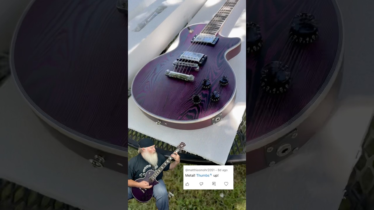 Testing out the new @fireflyguitarsofficial FFLPS Baritone guitar! 