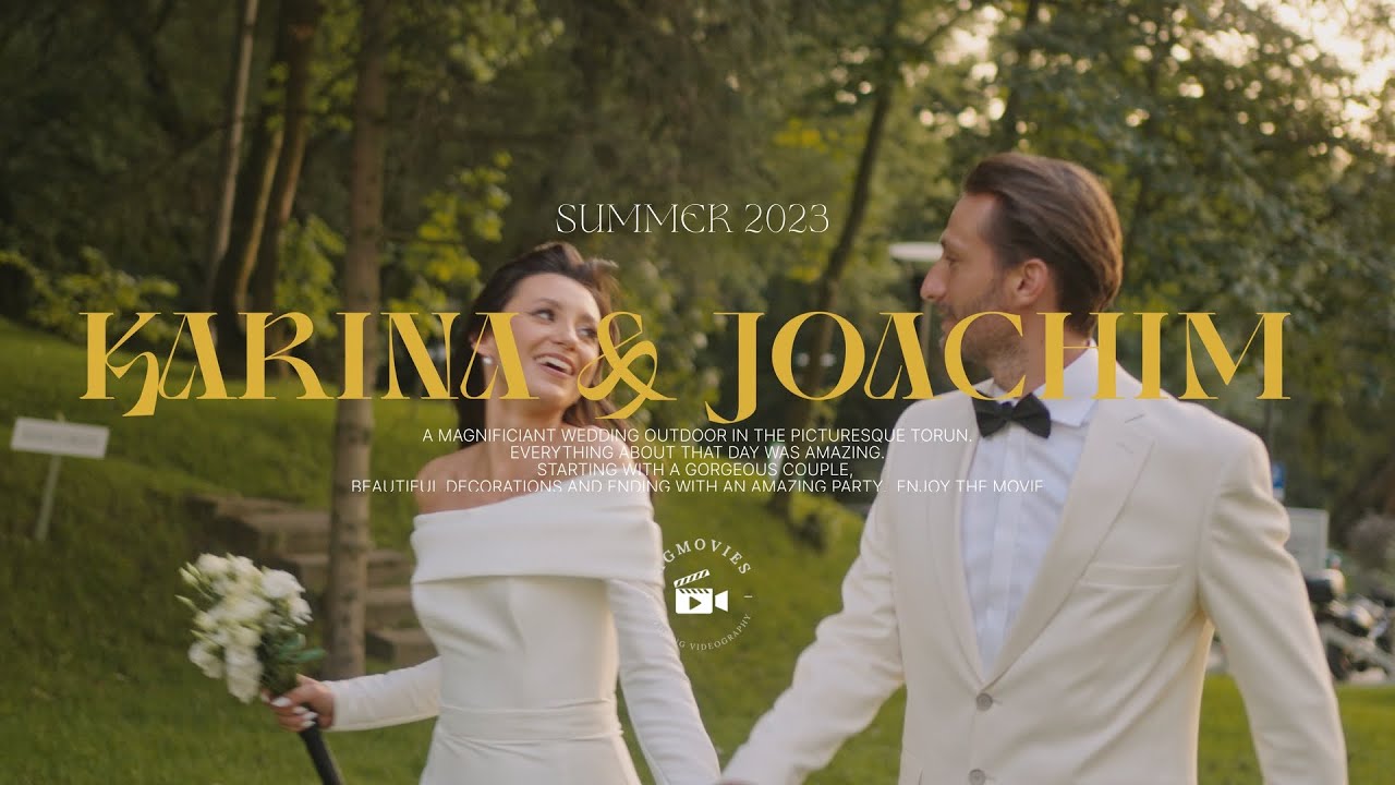 Zjawiskowy Ślub Kariny i Joachima | Pałac Widokowy w Toruniu