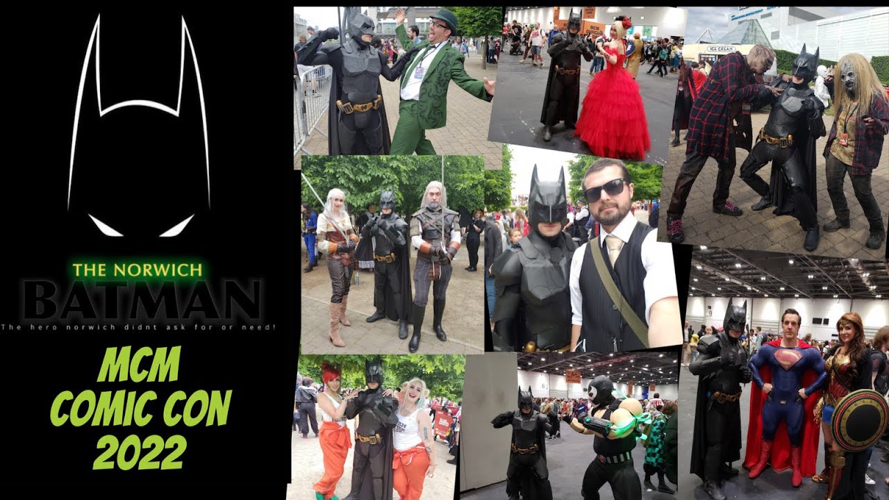 MCM comic-con London 2022 The Norwich Batman