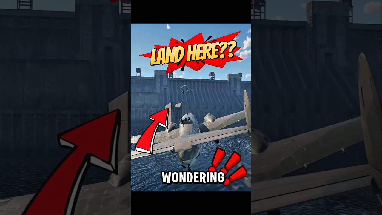 Сможем ли мы посадить B34 здесь, не сломав ничего??? #warthundershorts #gaming