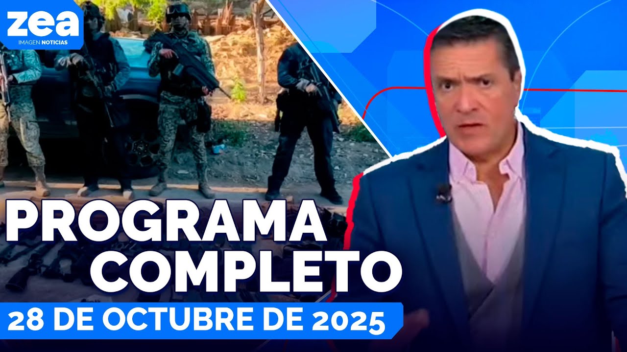 Noticias con Francisco Zea | Programa completo 28 de octubre de 2025