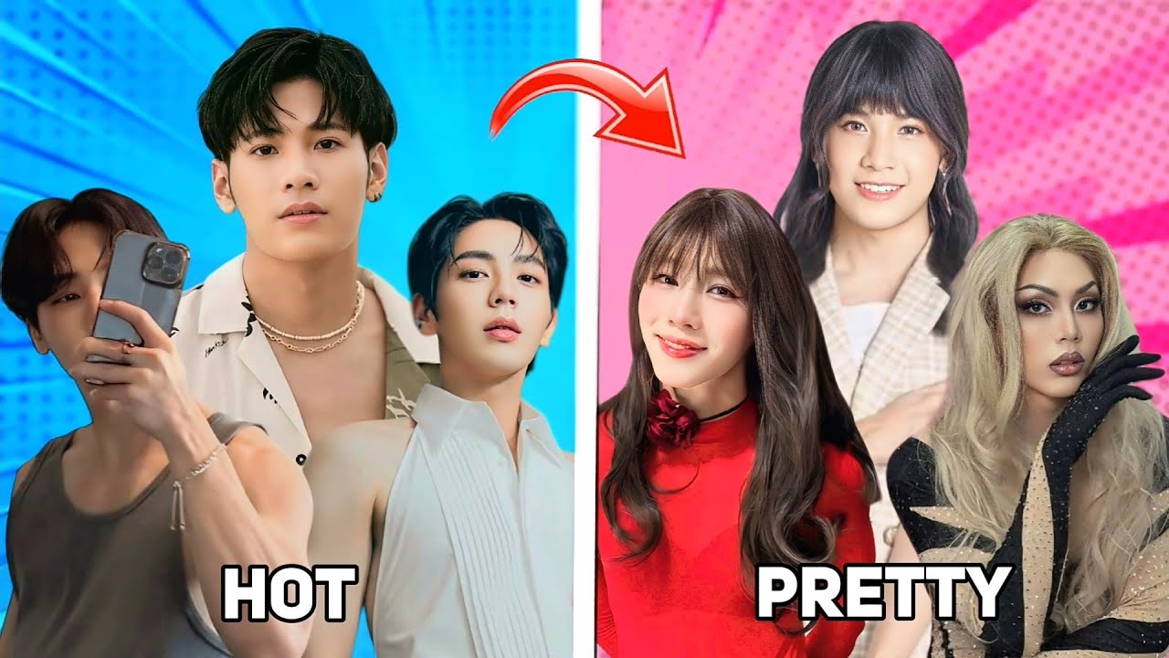 11 THAI ACTORS and their AMAZING MAKEUP TRANSFORMATIONS
