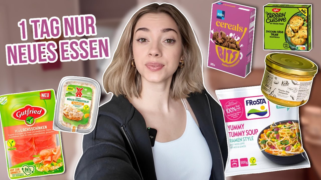 1 TAG nur Produkte essen die NEU sind