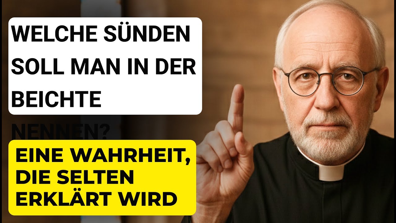 Welche Sünden soll man in der Beichte nennen? – Eine Wahrheit, die selten erklärt wird