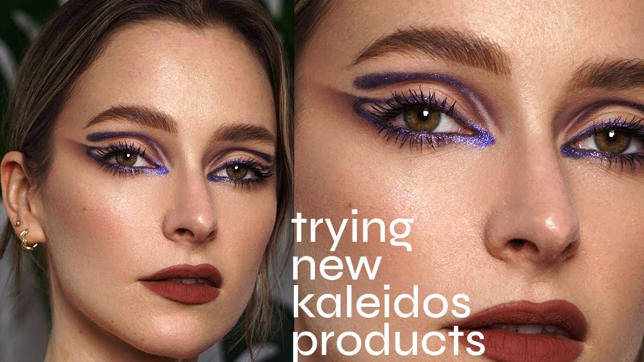 these are magical! /Kaleidos /multichrome eyeliners /contour trio and illuminator/ first impressions