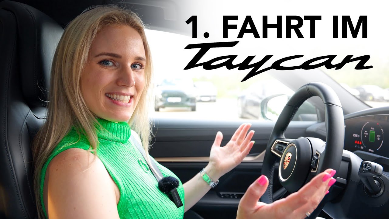 1. Fahrt in meinem Porsche Taycan 4 Cross Turismo Facelift