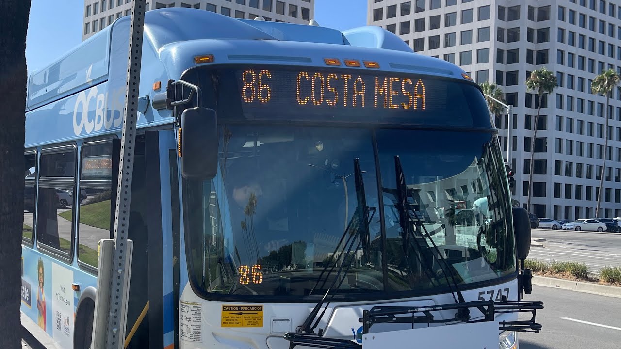 OCTA Route 86 West Mission Viejo  Murray Community Center To Costa Mesa  Sunflower and Bristol