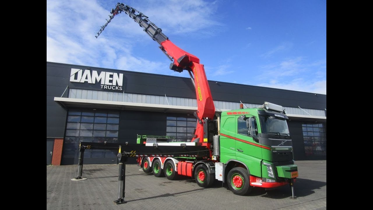 Volvo FH 540 10x4 Palfinger PK 200002 L-SH G + JIB PJ 300 F