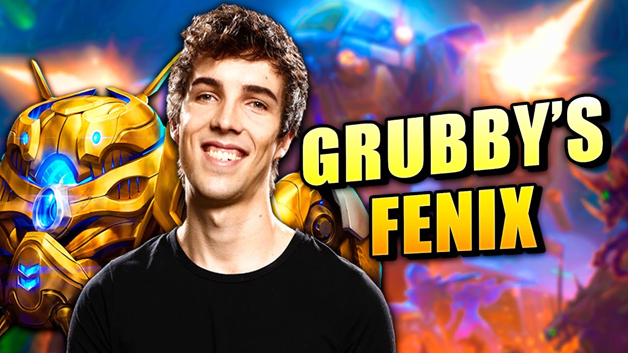 Grubby's Planet Cracker Fenix - Heroes of the Storm 2021 Gameplay