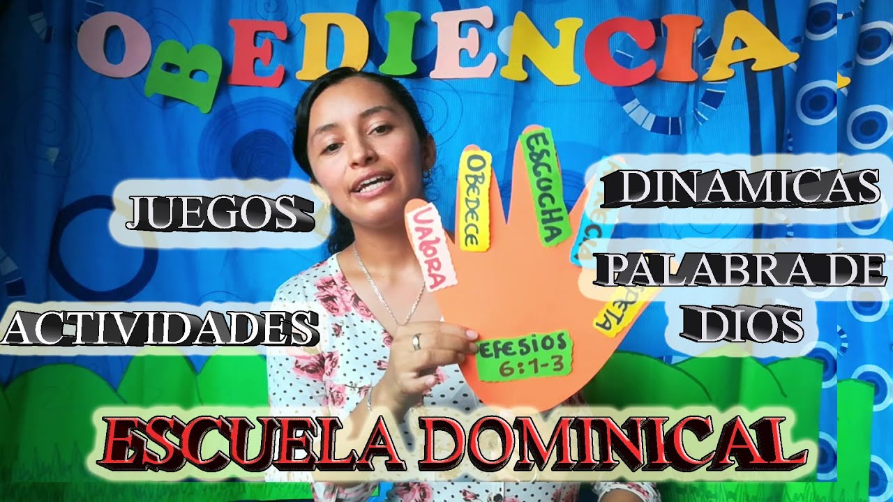 Actividades, Juegos y Dinámicas Cristianas Para Niños✨🎉Escuela Dominical CLASE #2🙏✔ LA OBEDIENCIA👍🙌🎈