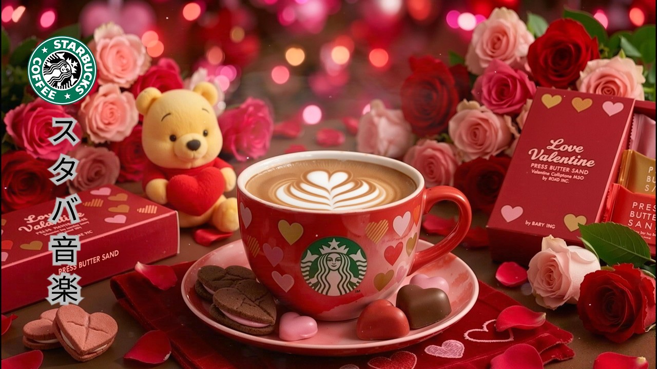 【途中広告なし】【スタバ bgm】2月にスターバックスのベスト春曲を聴いてみよう - スターバックスの甘い春の音楽をあなたの朝に - 仕事や勉強に集中できるリラックスできるボサノバジャズ -良い一日を