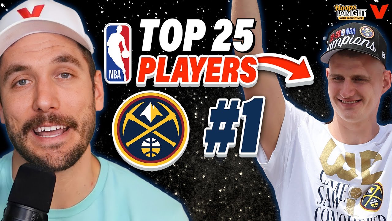 Top 25 Players in the NBA: Why Nikola Jokic is EASILY the BEST player in the NBA | Hoops Tonight
