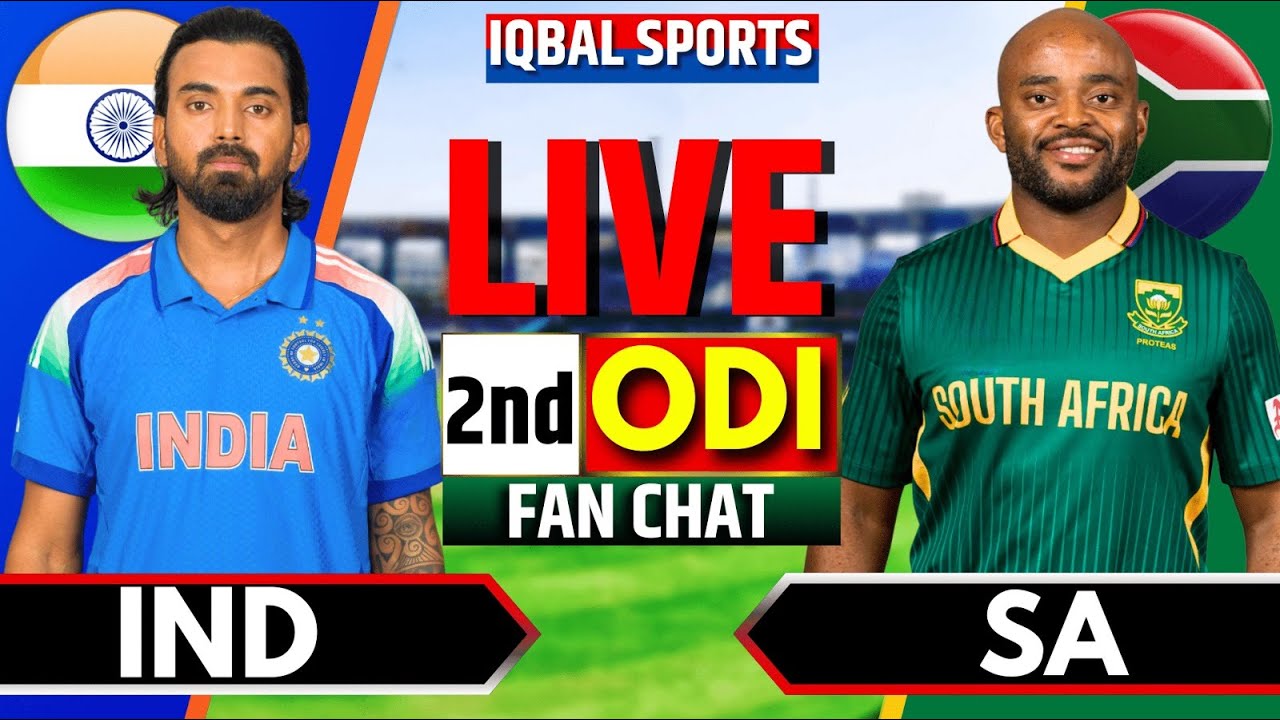 IND vs SA, 2nd ODI | Iqbal Sports Commentary | Live Cricket Match Today | India vs South Africa Live