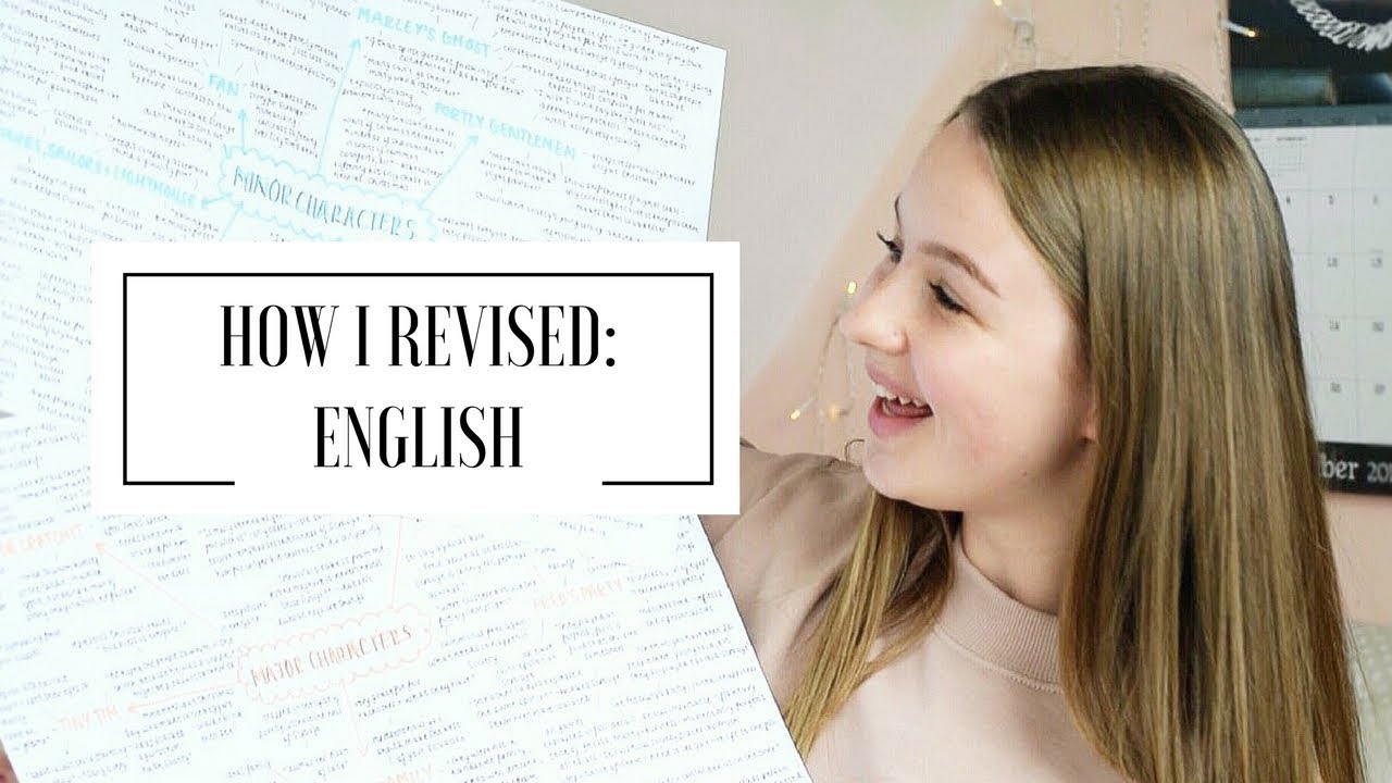 HOW I REVISED: GCSE ENGLISH LITERATURE & ENGLISH LANGUAGE | A* student