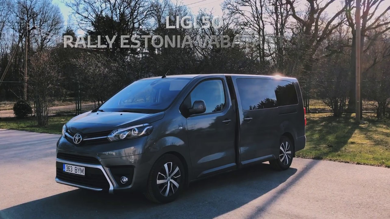 Covid-19 testide transport Toyota PROACE VERSOga