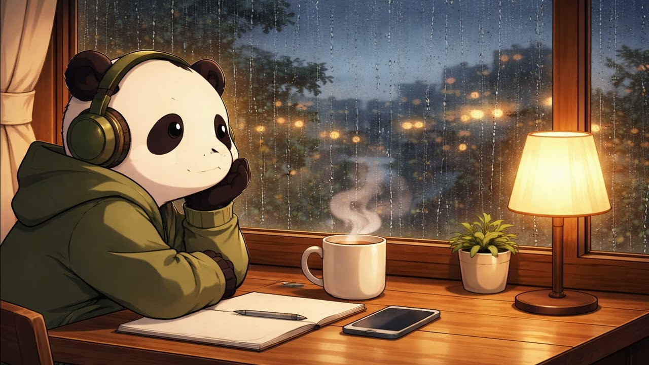 Warm Light, Cold Night | 1 Hour Lofi Mix for Study & Relax 🌙