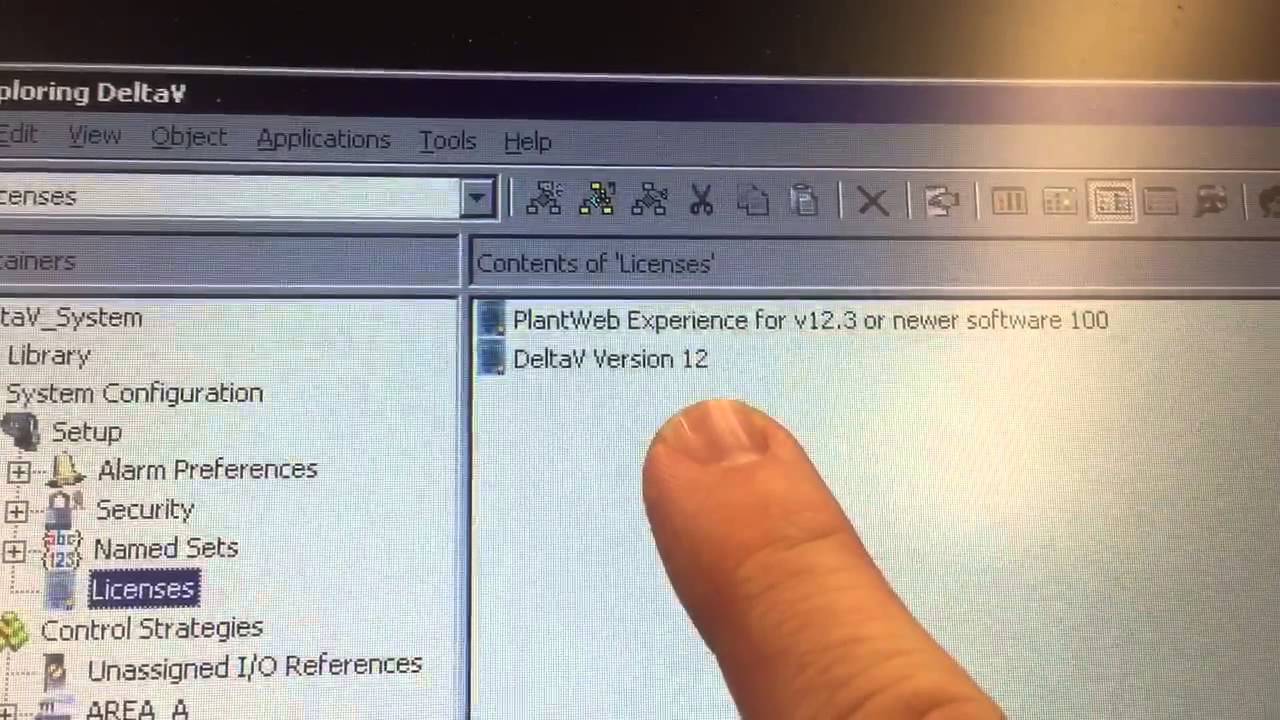 Logon/License DeltaV -- DeltaV 12.3.1