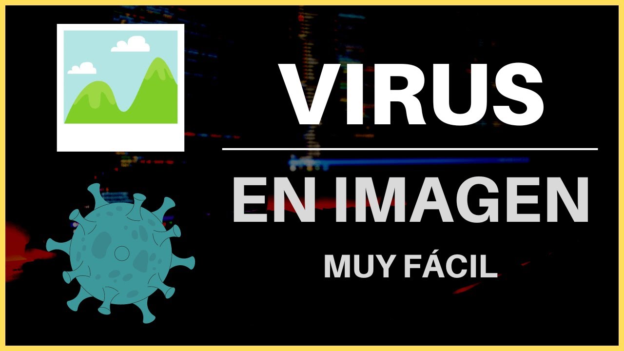 🔴 Cómo Hacen los HACKERS para ESCONDER un VIRUS dentro de una IMAGEN 📸
