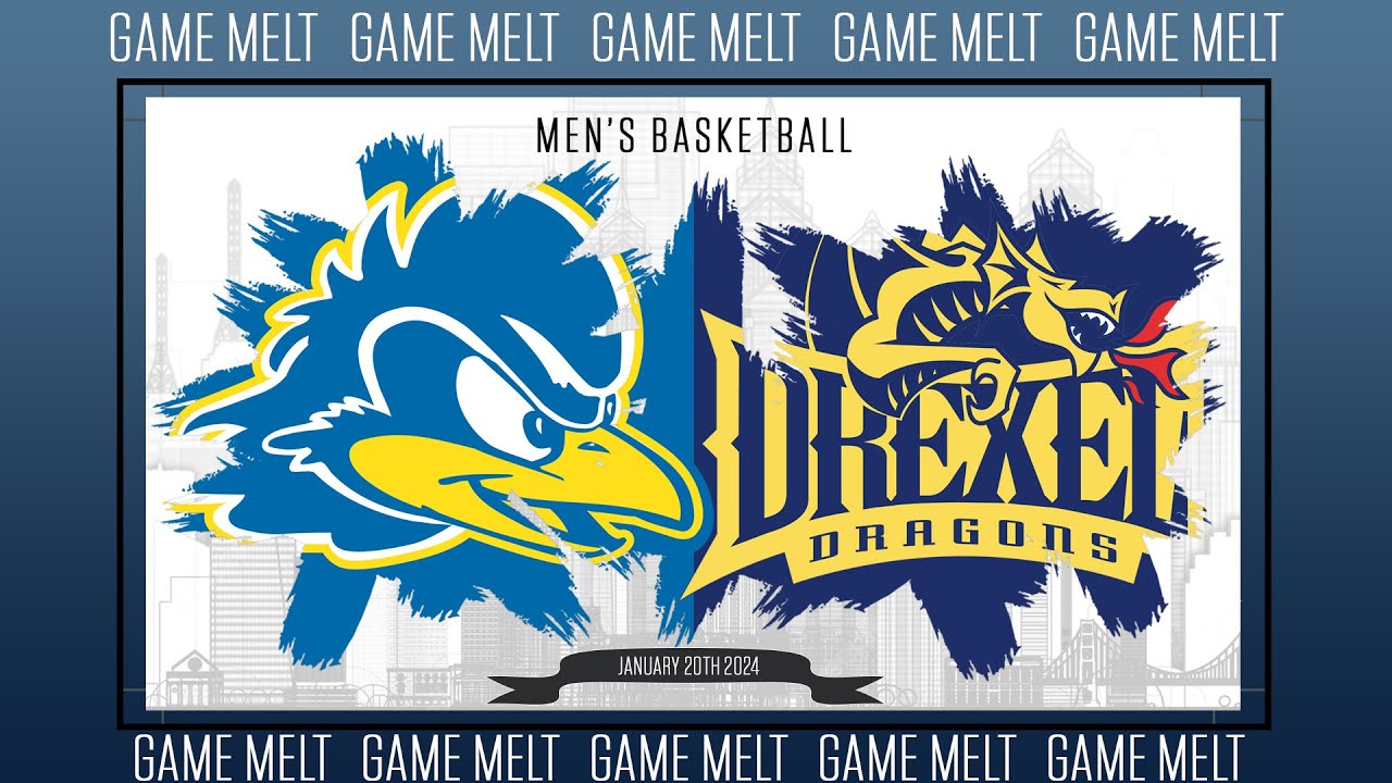 Drexel Men's Basketball vs Delaware Full Game Melt 1-20-24