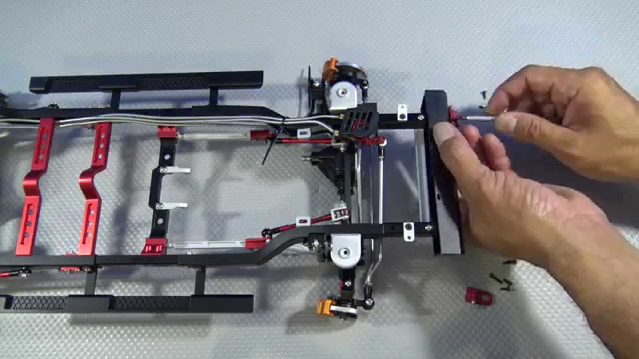 CAPO CD15823 1/8 Offroad SCALE KIT JEEP Build Series Phase 3 Chassis Part 5