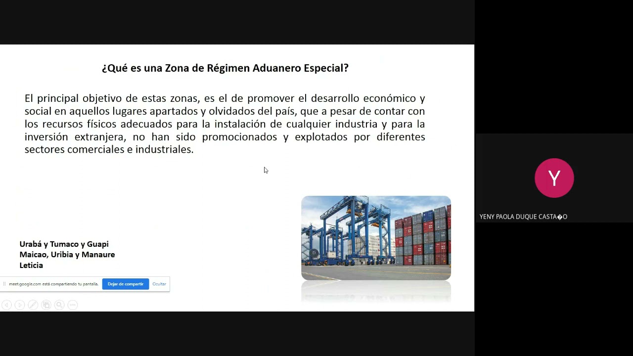 Puerto Libre de San Andrés y Zonas de Régimen  Aduanero Especial - ZRAE