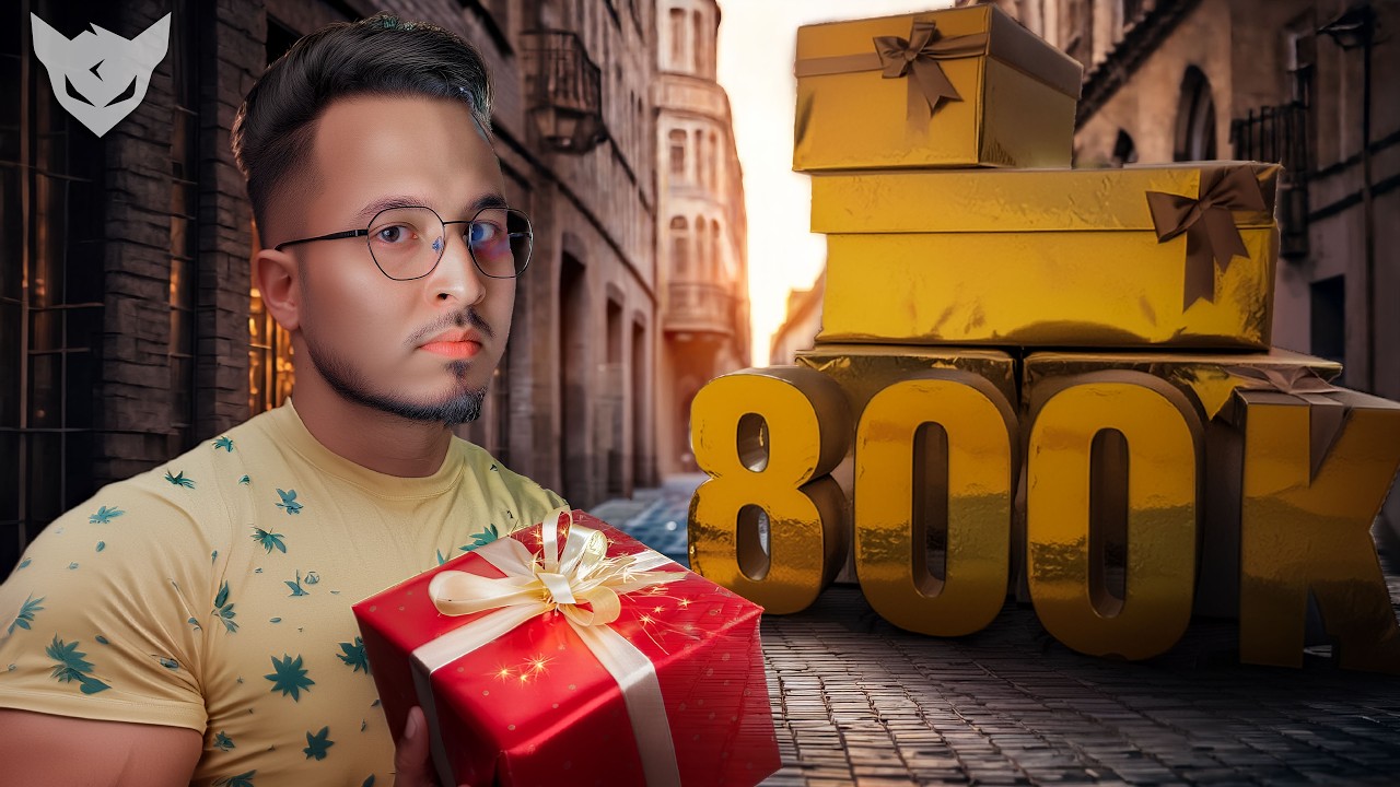 CHeDiD GIVEAWAY 🎁  :  GTA MOBILE CHALANGE 💰800k Subscribers 🔥