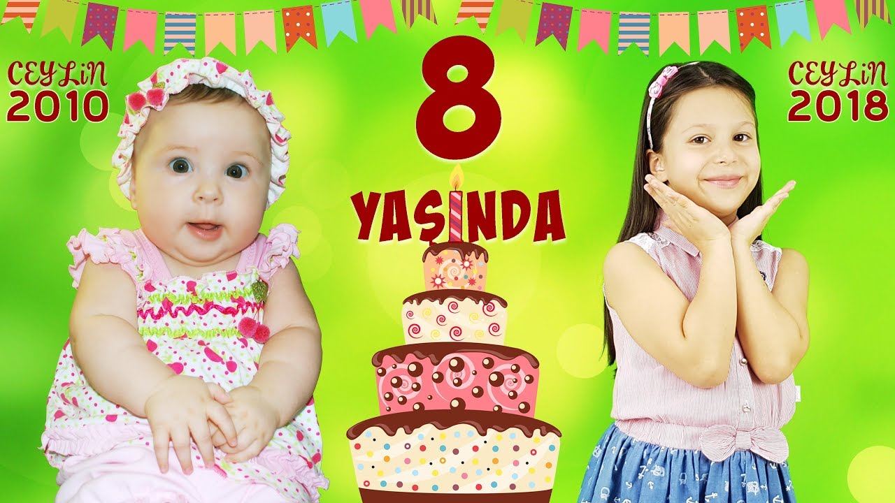 My Birthday ! Ceylin artık 8 yaşında! Ailece doğum gününü kutladık. Acaba doğum günü hediyesi ne? :)