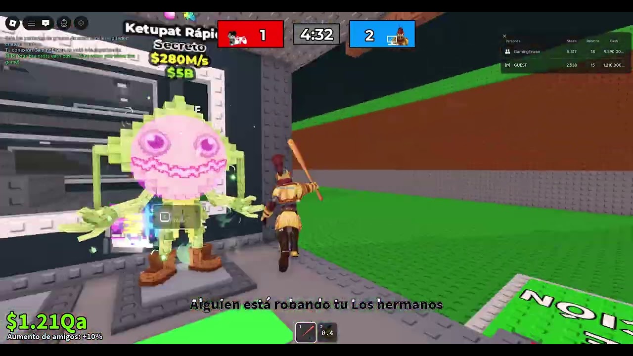 me ganaron por lag bruh